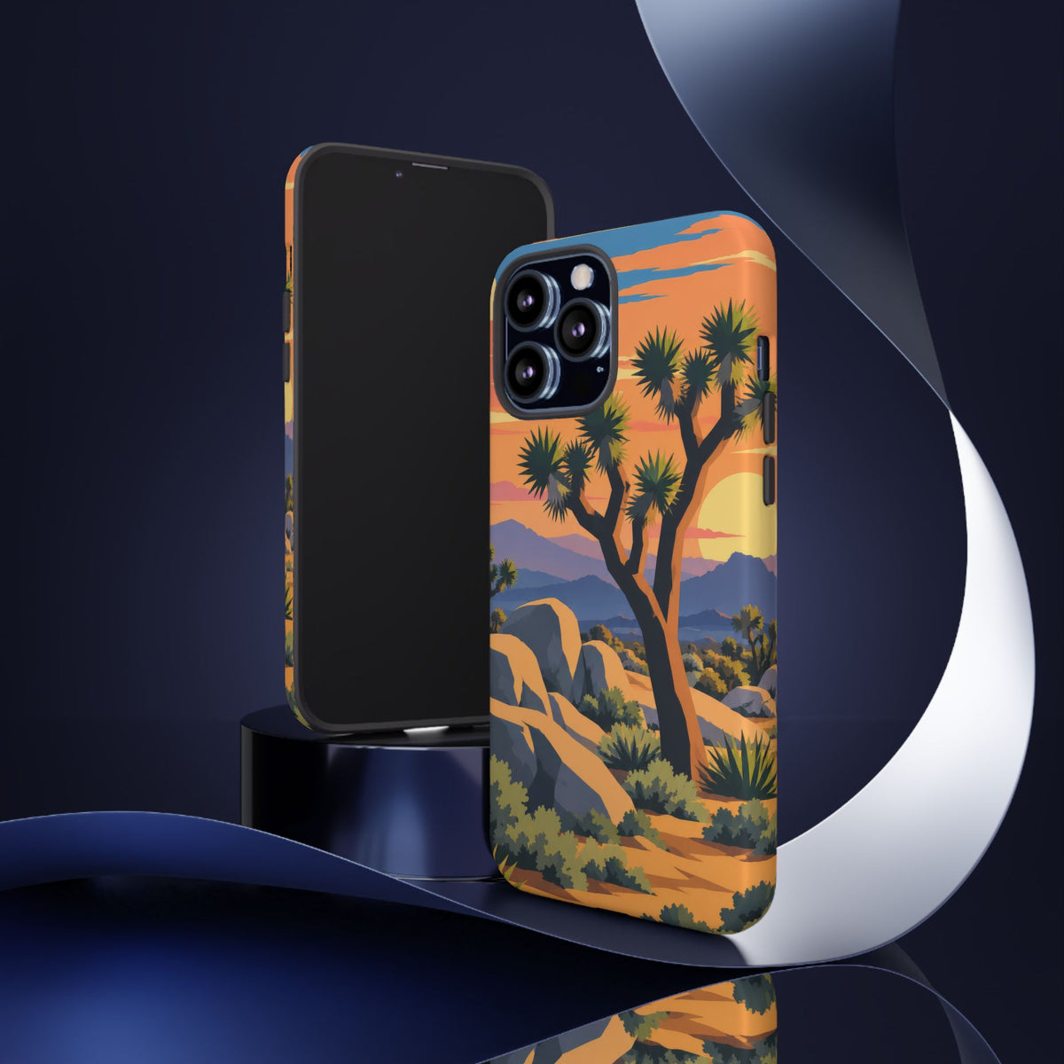 Joshua Tree — Desert Silhouettes iPhone Tough Case