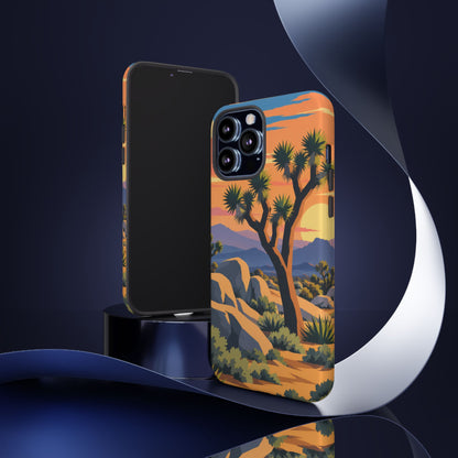 Joshua Tree — Desert Silhouettes iPhone Tough Case