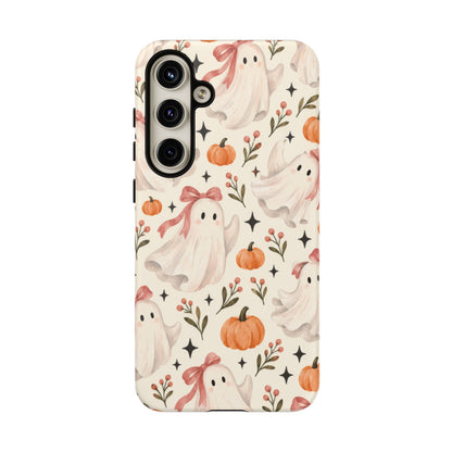 Blush Boo Social Samsung Galaxy Tough Case | cute ghost