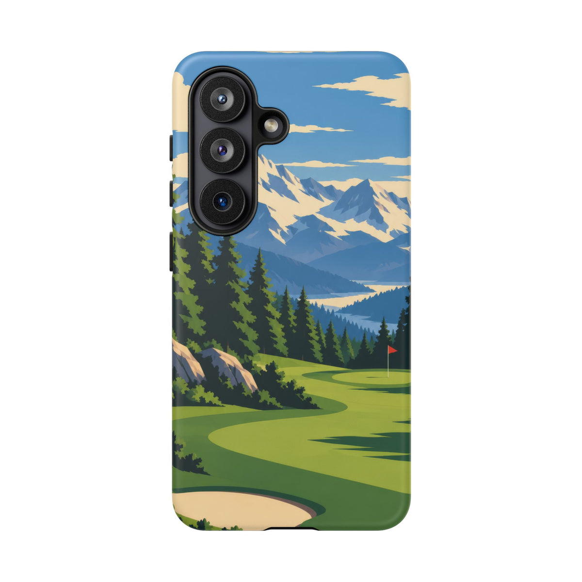 Mountain Golf — Alpine Fairway Samsung Galaxy Tough Case
