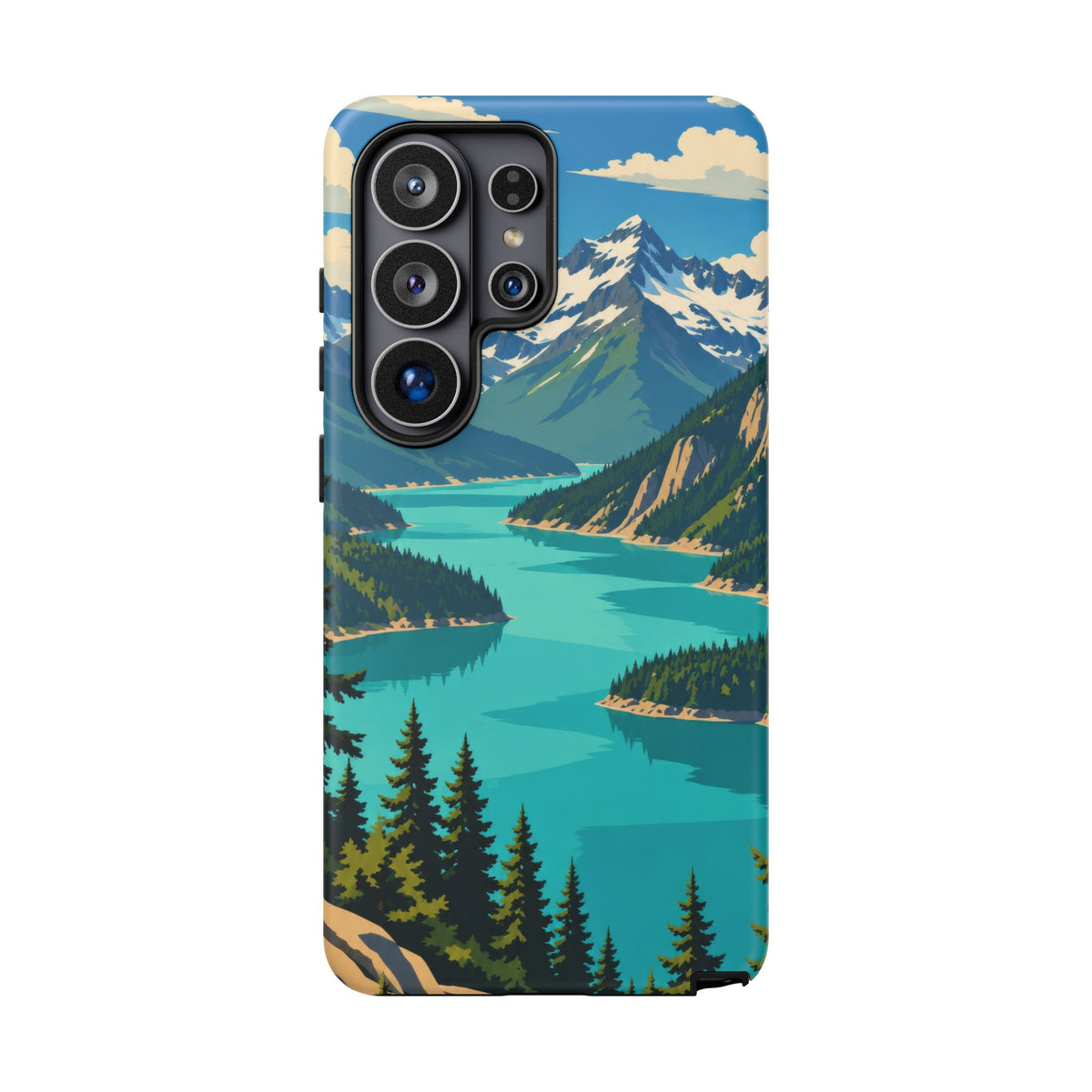 Cascades — Diablo Blue Samsung Galaxy Tough Case