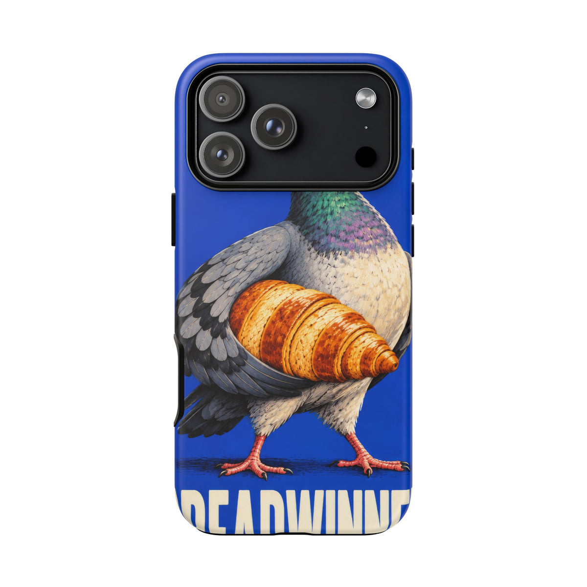 Breadwinner iPhone Tough Case | funny pigeon