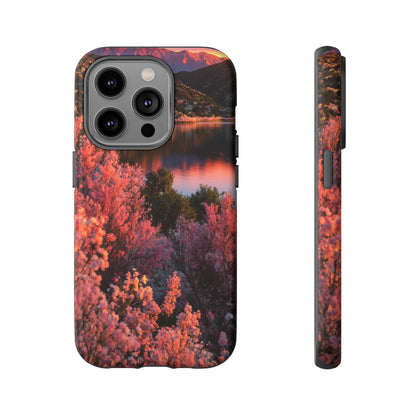 Alpine Bloom Lake iPhone Tough Phone Case