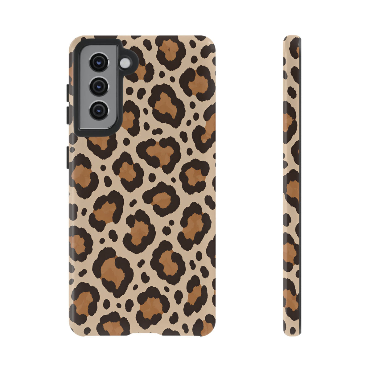 Leopard Print Samsung Galaxy Tough Case | Cocoa Wildcat