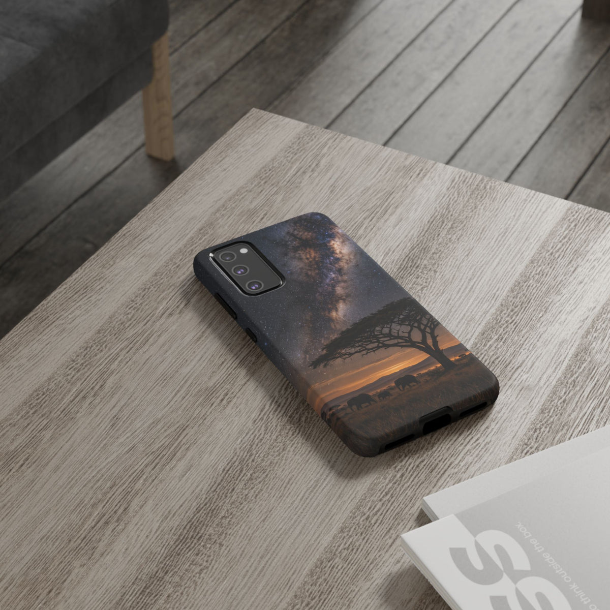 Milky Way over the Plains Samsung Galaxy Tough Case