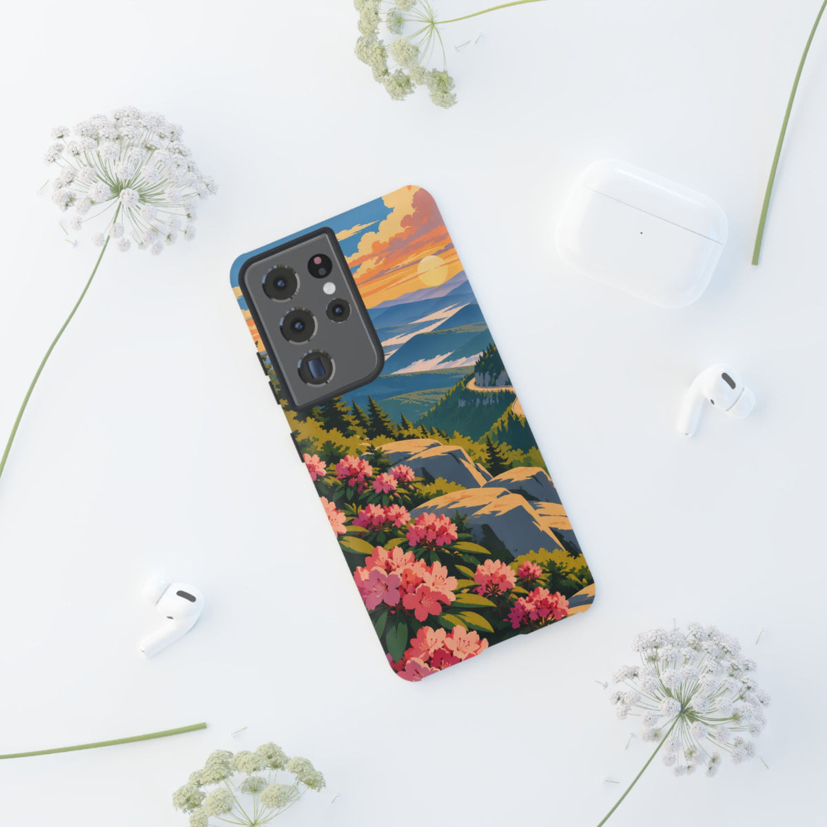 Blue Ridge Parkway — Ridgeway Bloom Samsung Galaxy Tough Case