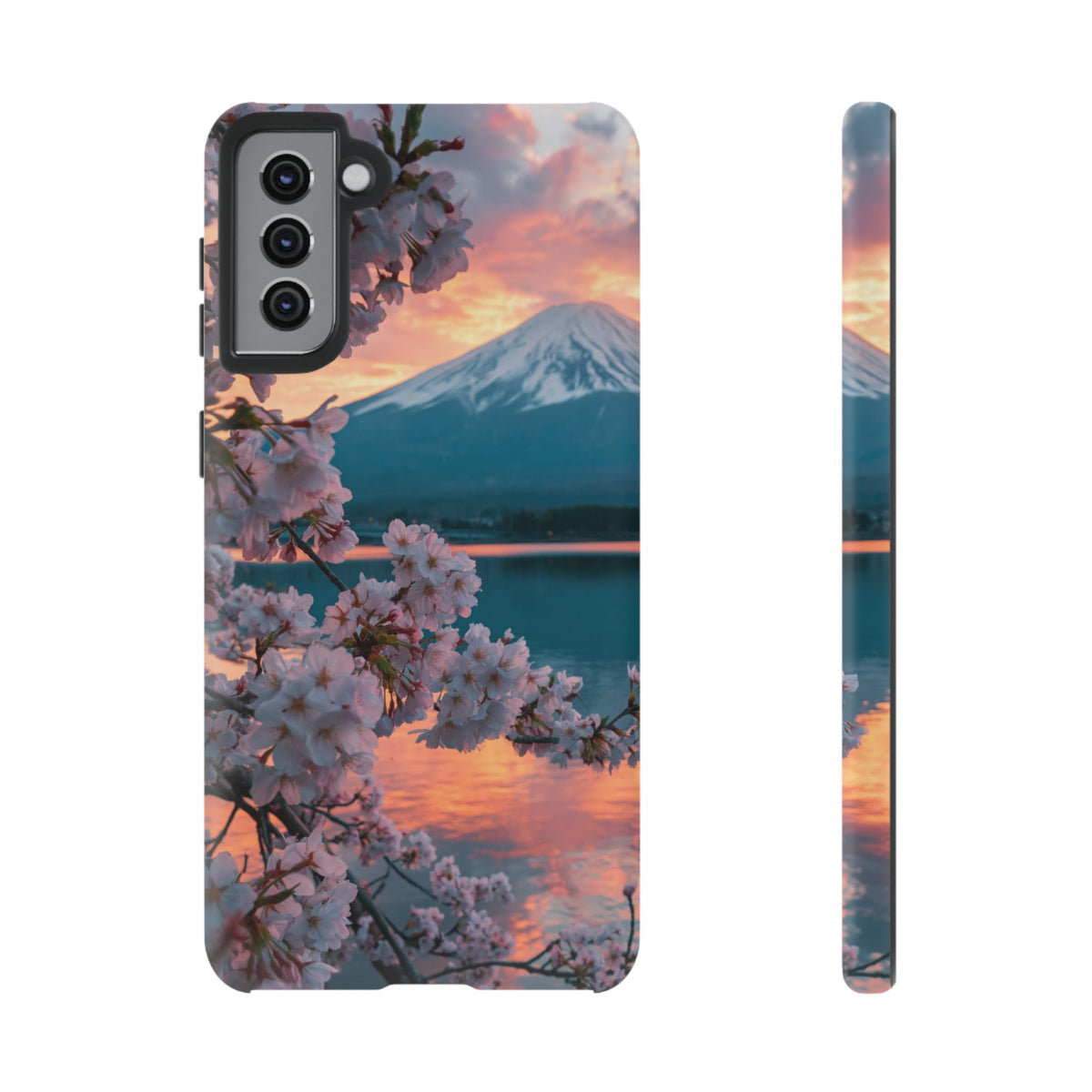 Fuji Petal Reflection Samsung Galaxy Tough Phone Case