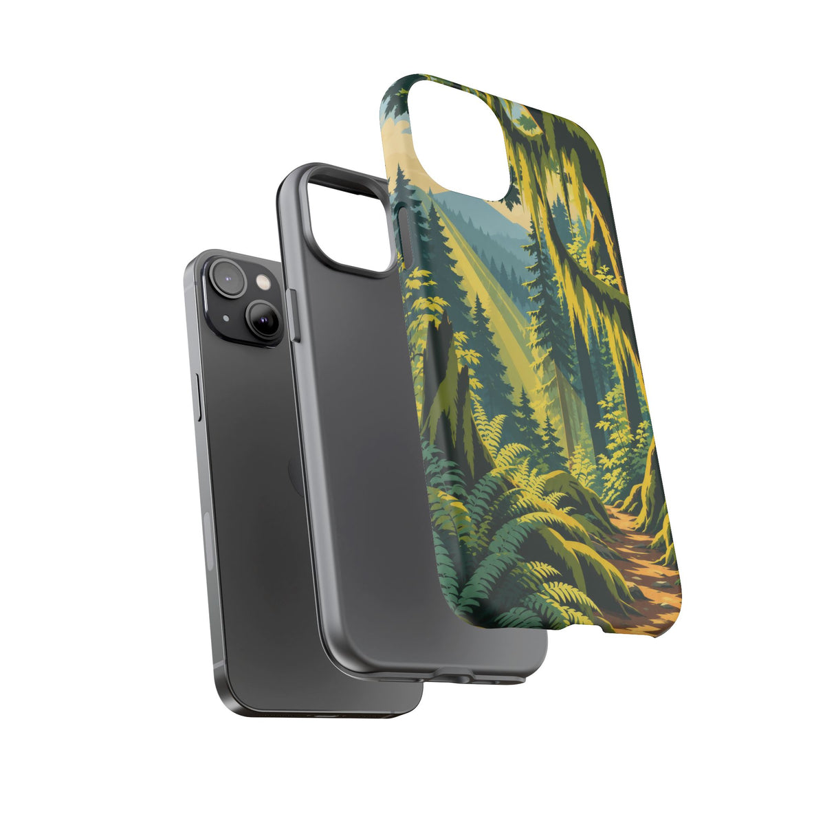 Hoh Rain Forest — Mosslight iPhone Tough Case