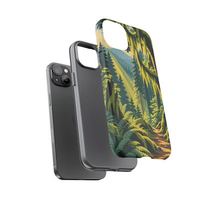 Hoh Rain Forest — Mosslight iPhone Tough Case