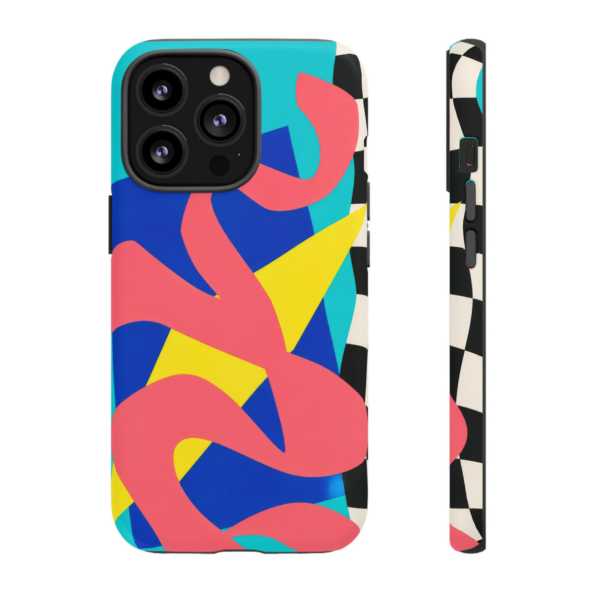 Cut Loose iPhone Tough Case | Retro Abstract Art