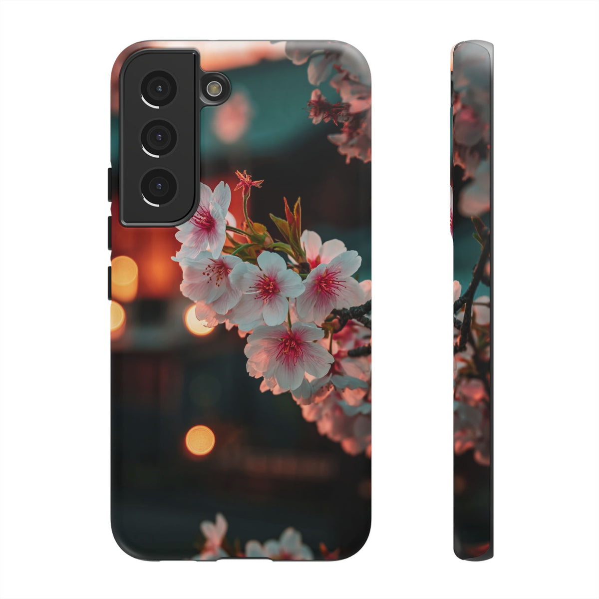 Kyoto Blossom Lanterns Samsung Galaxy Tough Phone Case