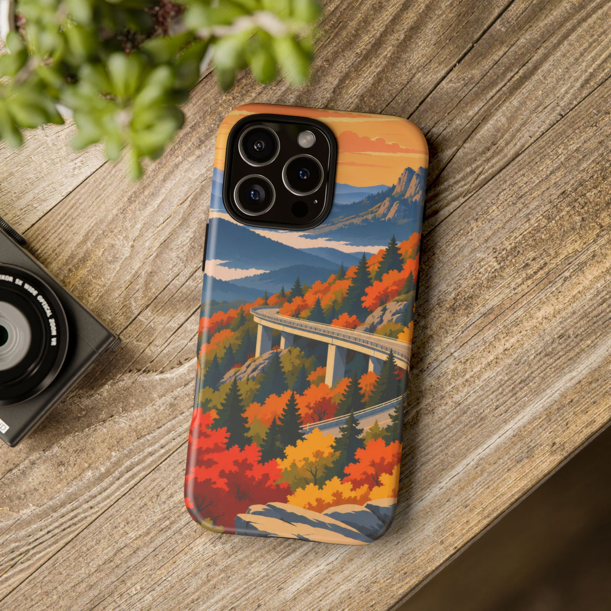 Blue Ridge Parkway — Viaduct Morning iPhone Tough Case
