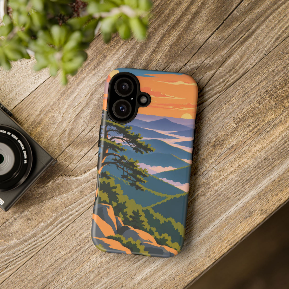 Shenandoah — Blue Hour Ridges iPhone Tough Case