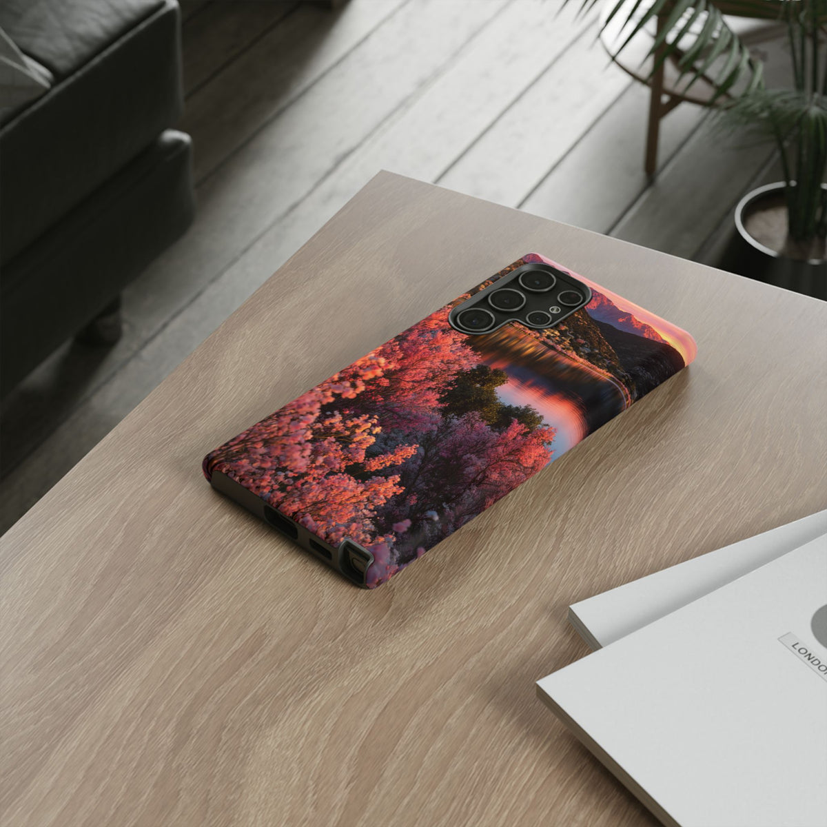 Alpine Bloom Lake Samsung Galaxy Tough Phone Case