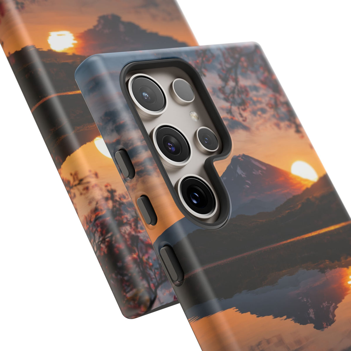 Fuji Golden Reflection Samsung Galaxy Tough Phone Case