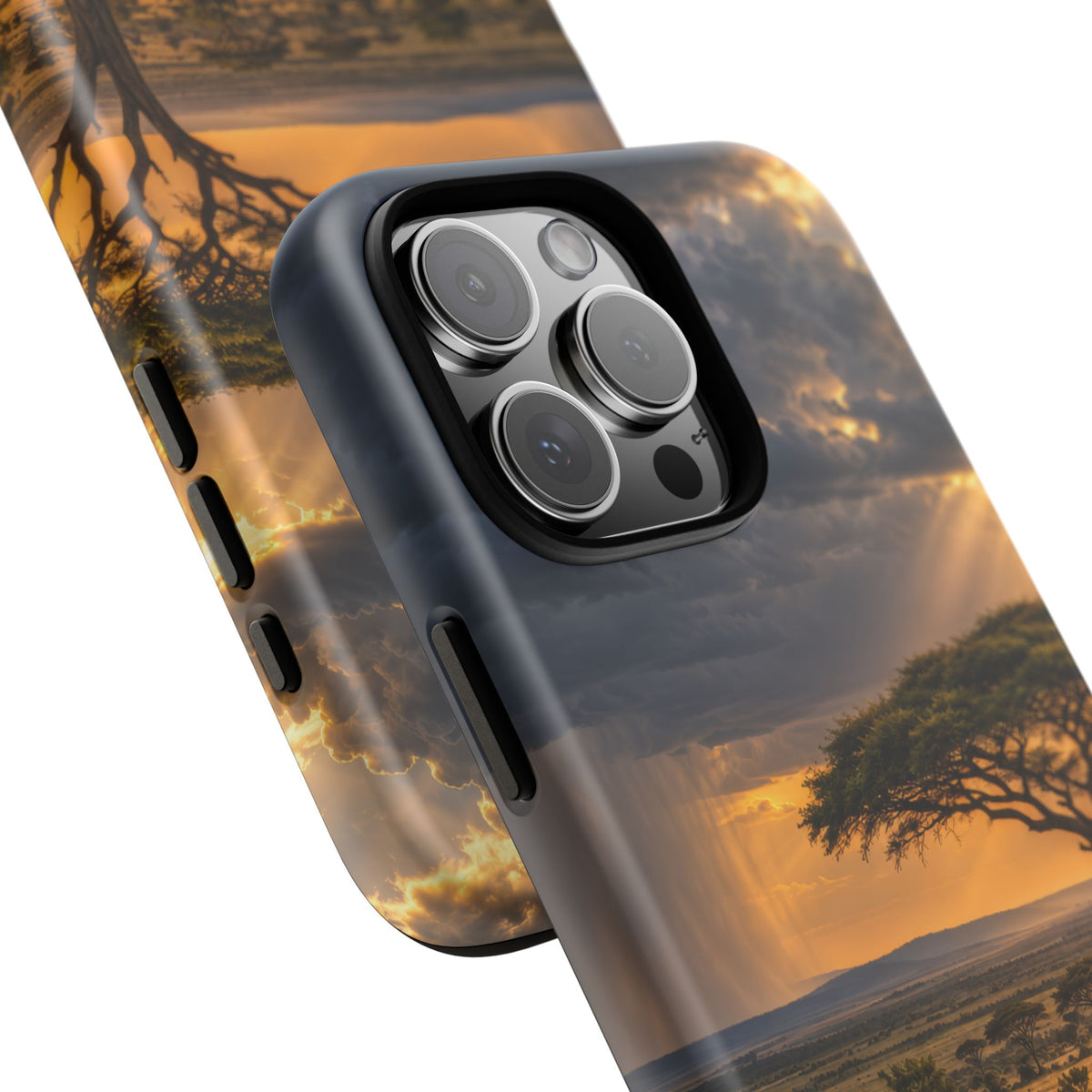 Stormlight on the Mara iPhone Tough Case | african storm