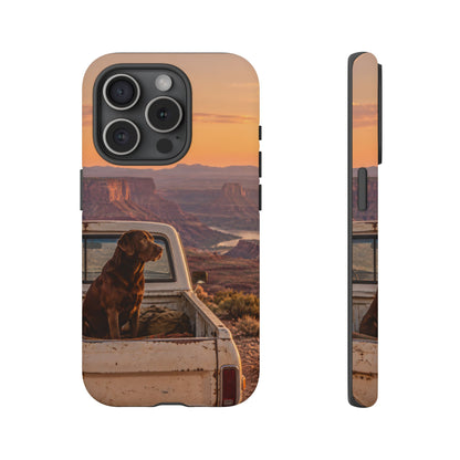 Desert Tailgate Companion iPhone Tough Case | labrador