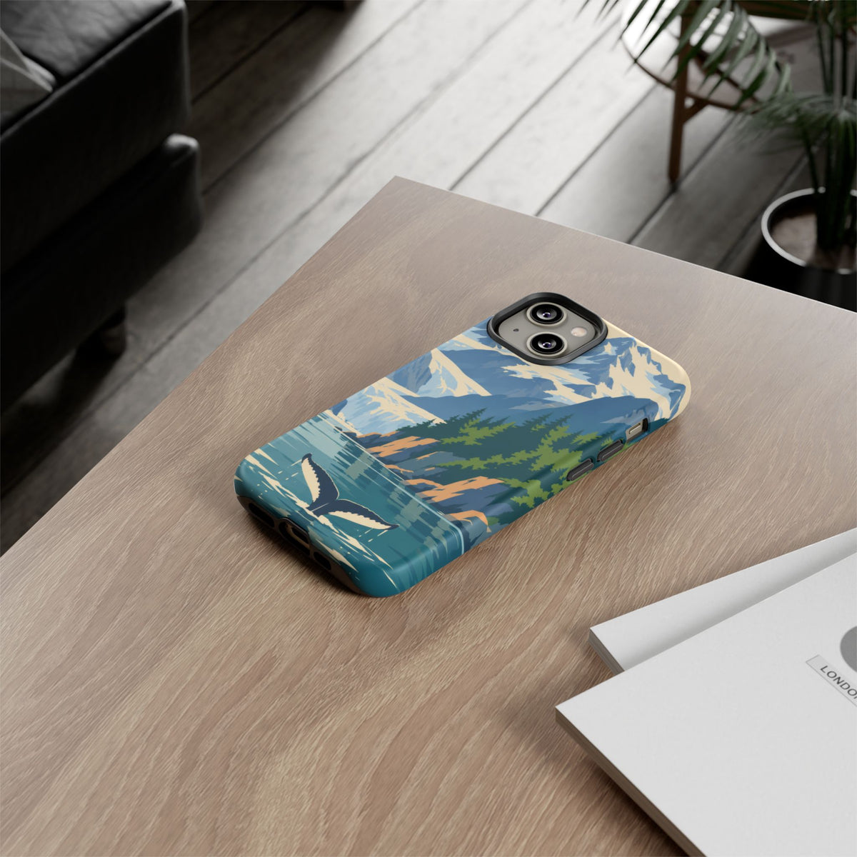 Glacier Bay — Fjord Silence iPhone Tough Case