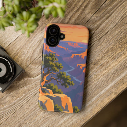 Grand Canyon — Blue Canyon Dawn iPhone Tough Case