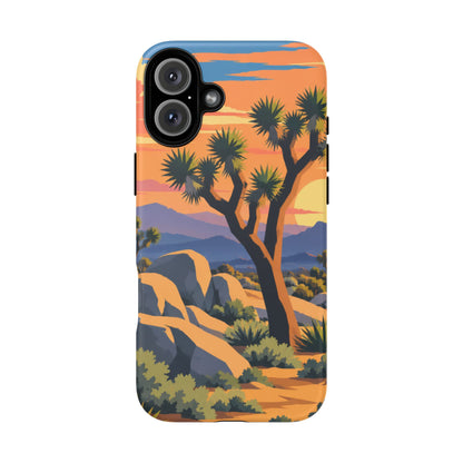Joshua Tree — Desert Silhouettes iPhone Tough Case
