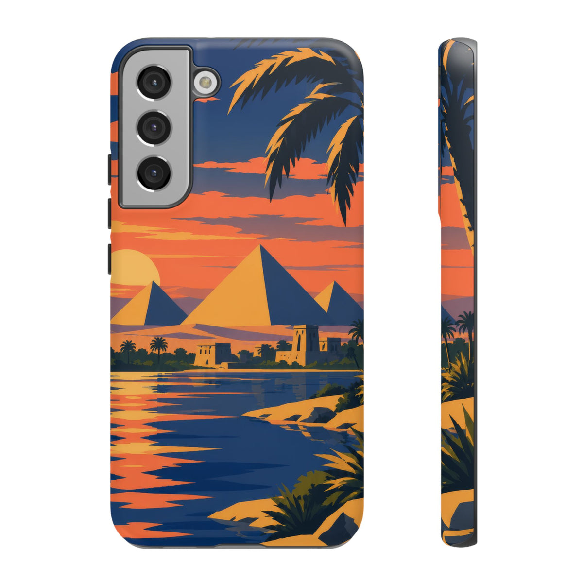 The Pyramids — Nile Dusk Samsung Galaxy Tough Case