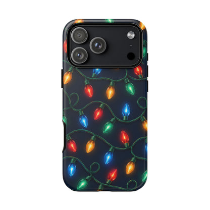 Twinkle After Dark iPhone Tough Case | christmas lights