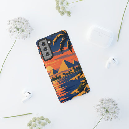 The Pyramids — Nile Dusk Samsung Galaxy Tough Case