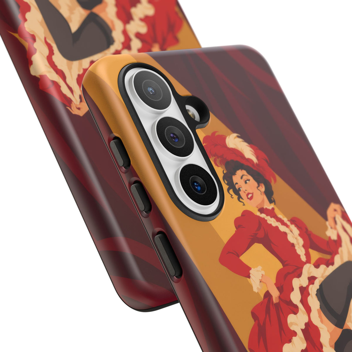 Moulin Rouge Dancer — Crimson Cabaret Samsung Galaxy Tough Case | cabaret dancer