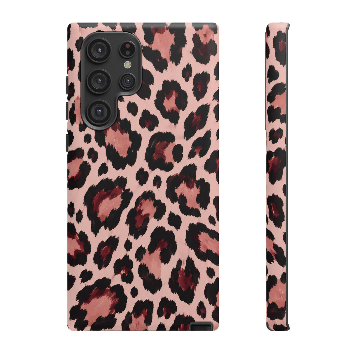Wild Burgundy Samsung Galaxy Tough Case | leopard print