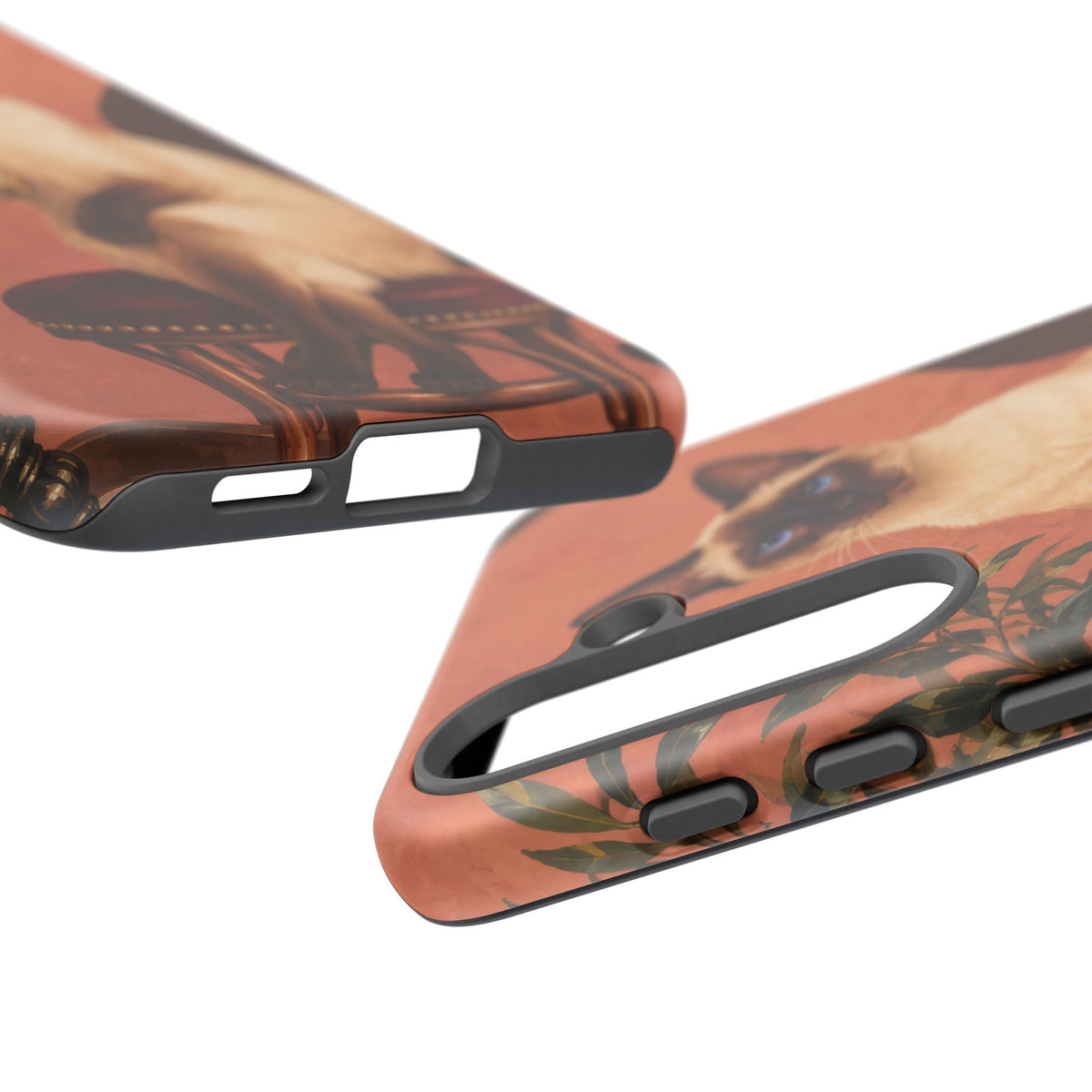 Espresso Cat Club Samsung Galaxy Tough Case | siamese cat