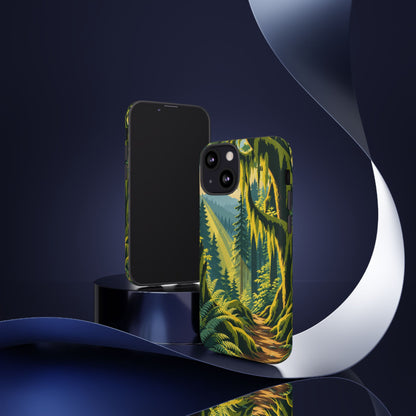 Hoh Rain Forest — Mosslight iPhone Tough Case