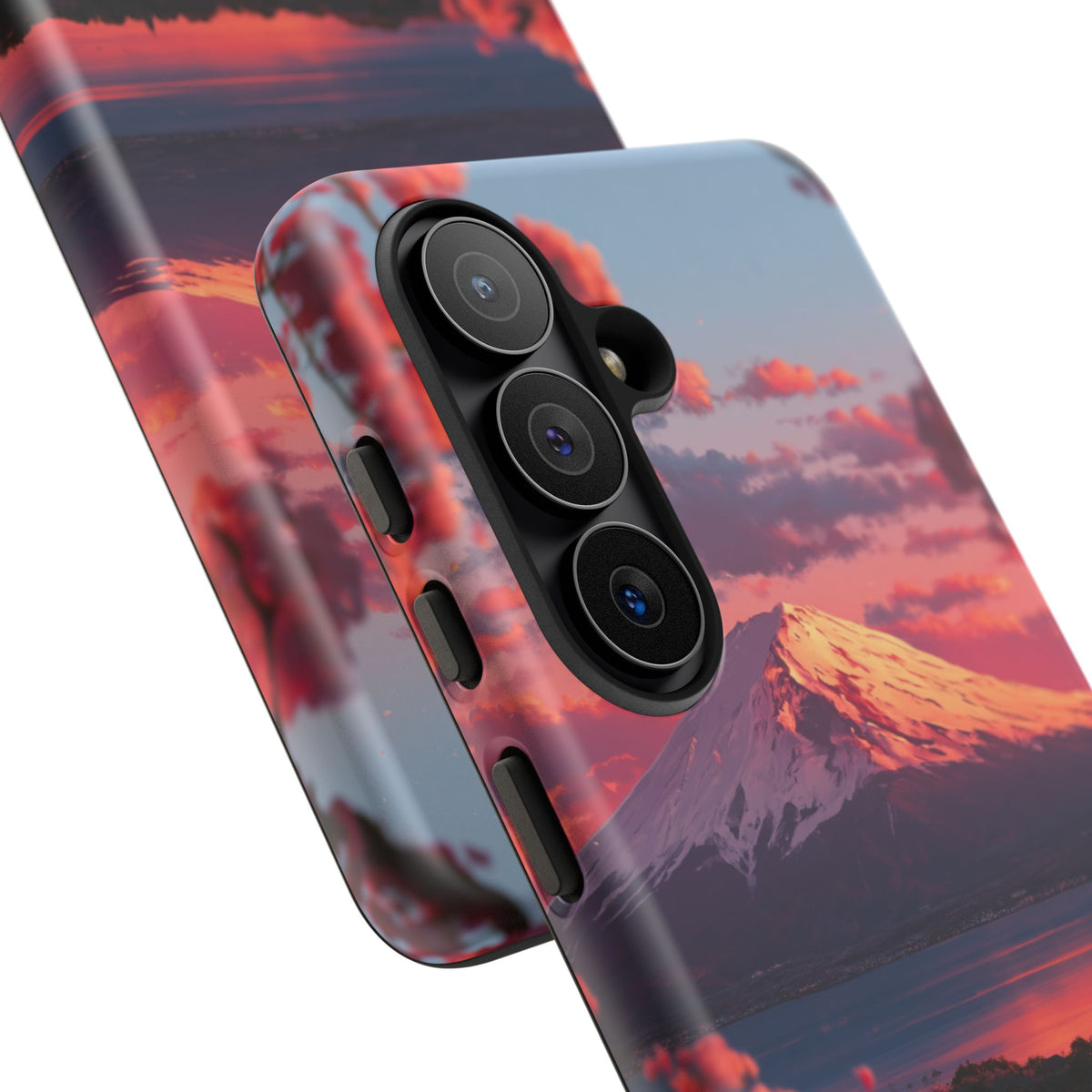 Fuji Rose Horizon Samsung Galaxy Tough Phone Case
