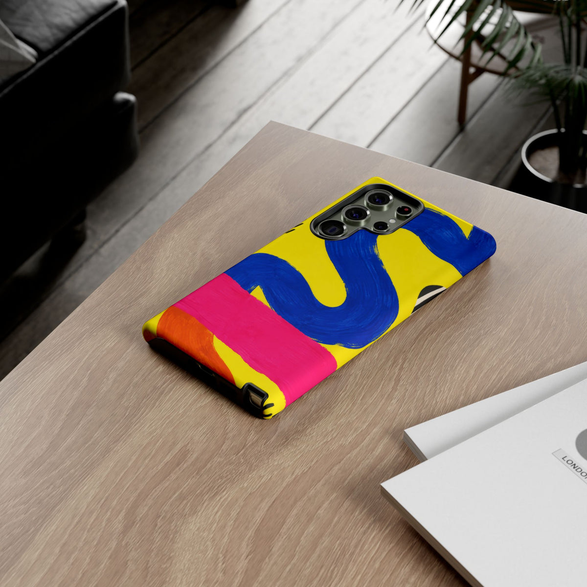 Offbeat Samsung Galaxy Tough Case | Abstract Color Block Art