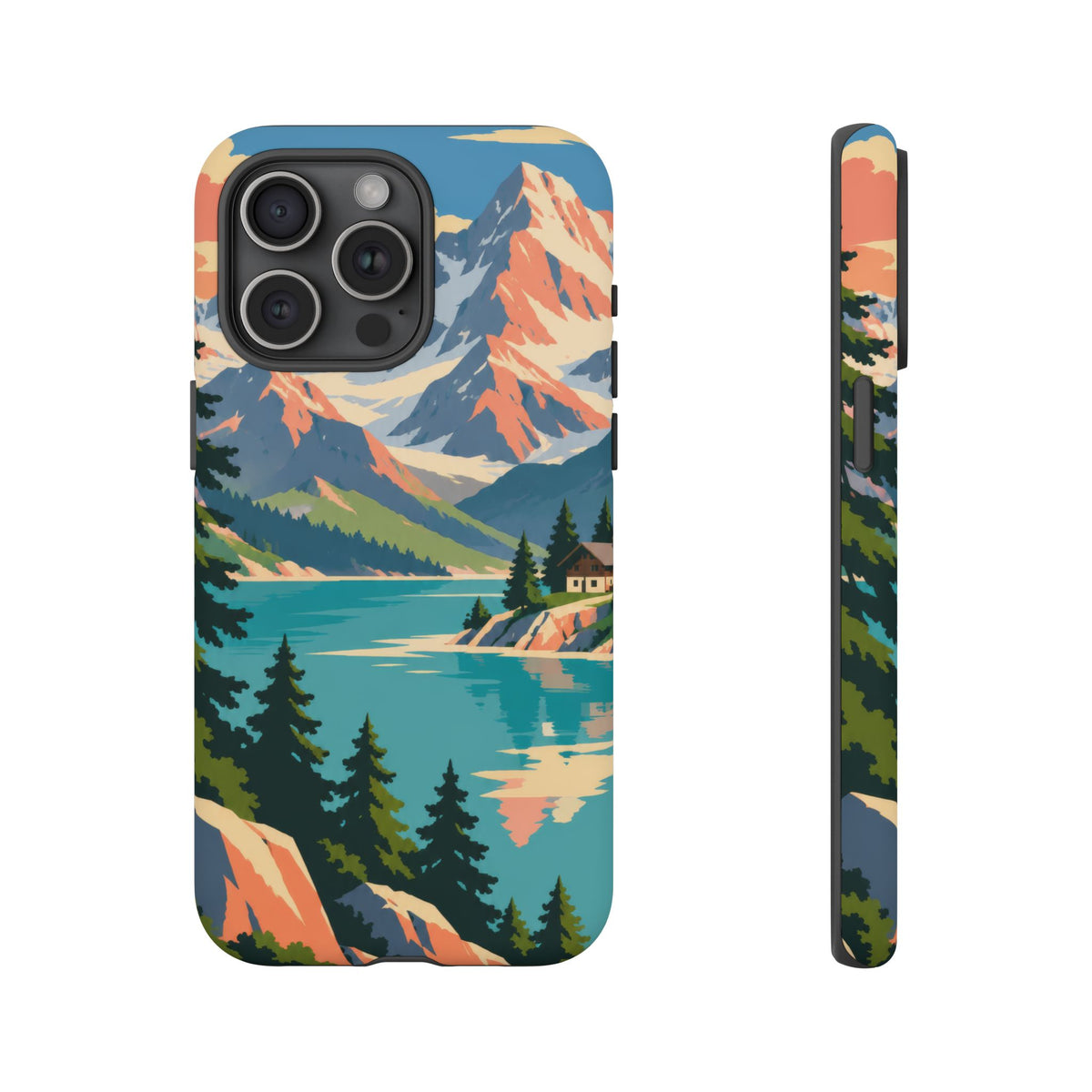 Switzerland — Alpine Lake iPhone Tough Case