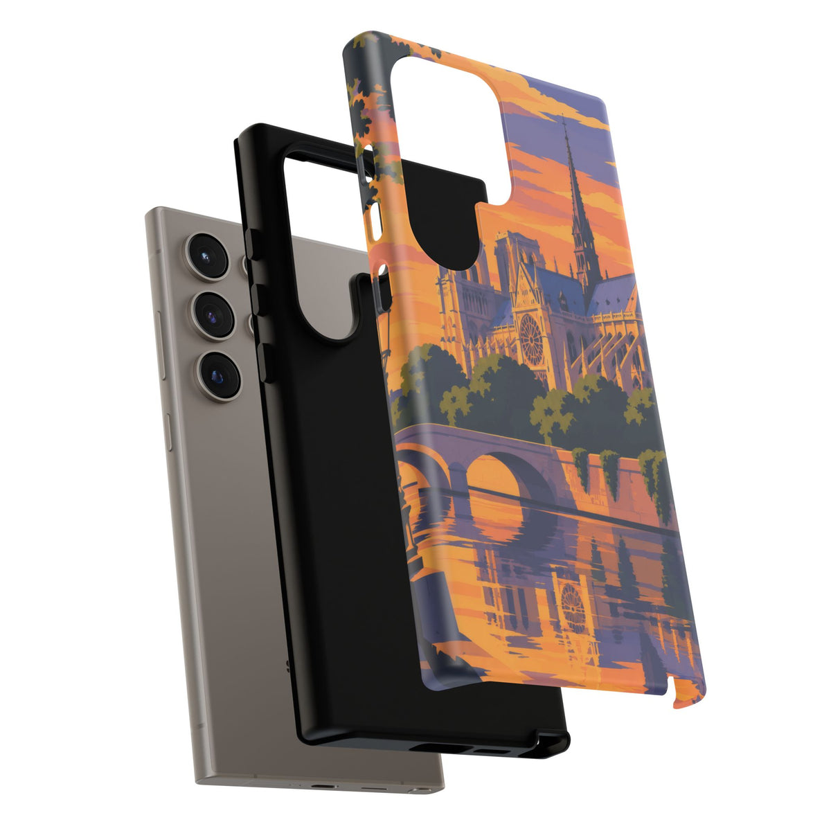Notre Dame — Cathedral Twilight Samsung Galaxy Tough Case