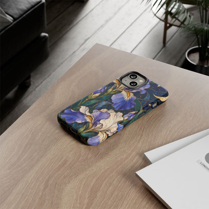 Celestial Iris iPhone Tough Case | iris flowers