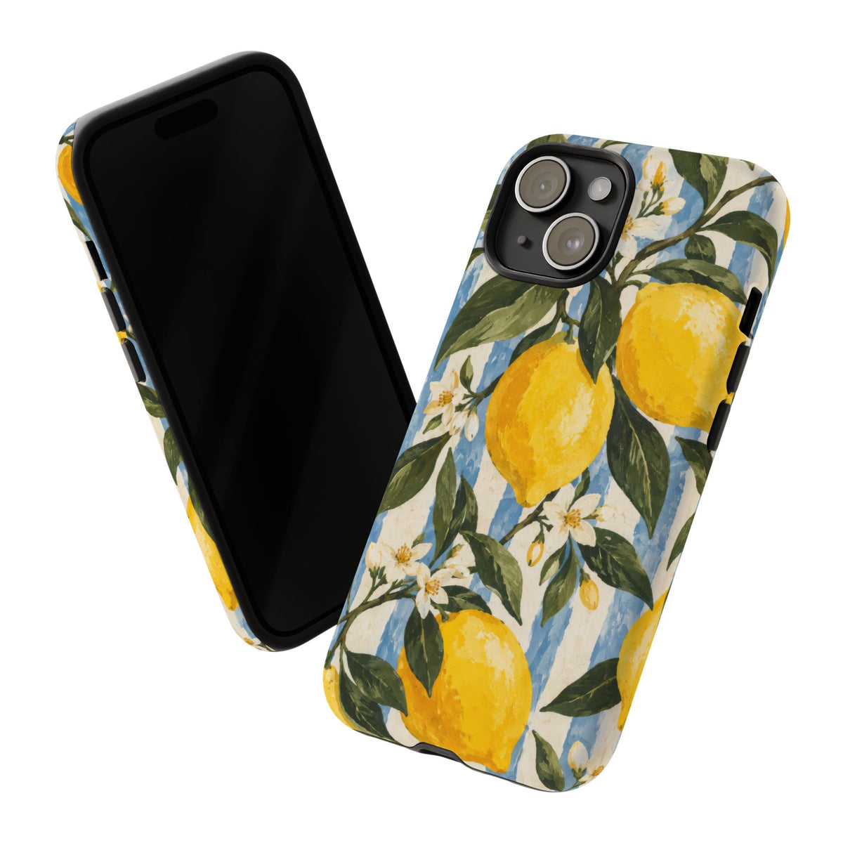 Riviera Lemons iPhone Tough Case | lemon print