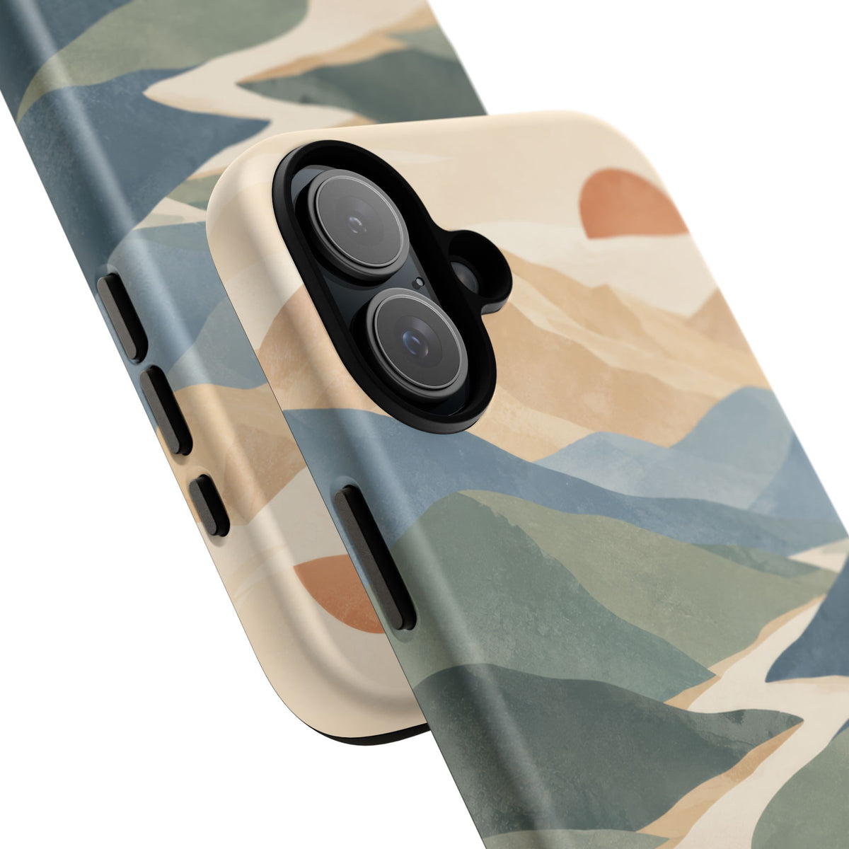 Quiet Pass iPhone Tough Case | mountain river