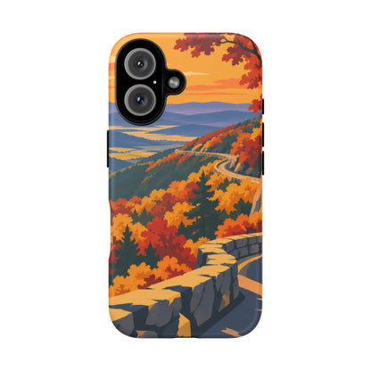 Skyline Drive — Overlook Gold iPhone Tough Case