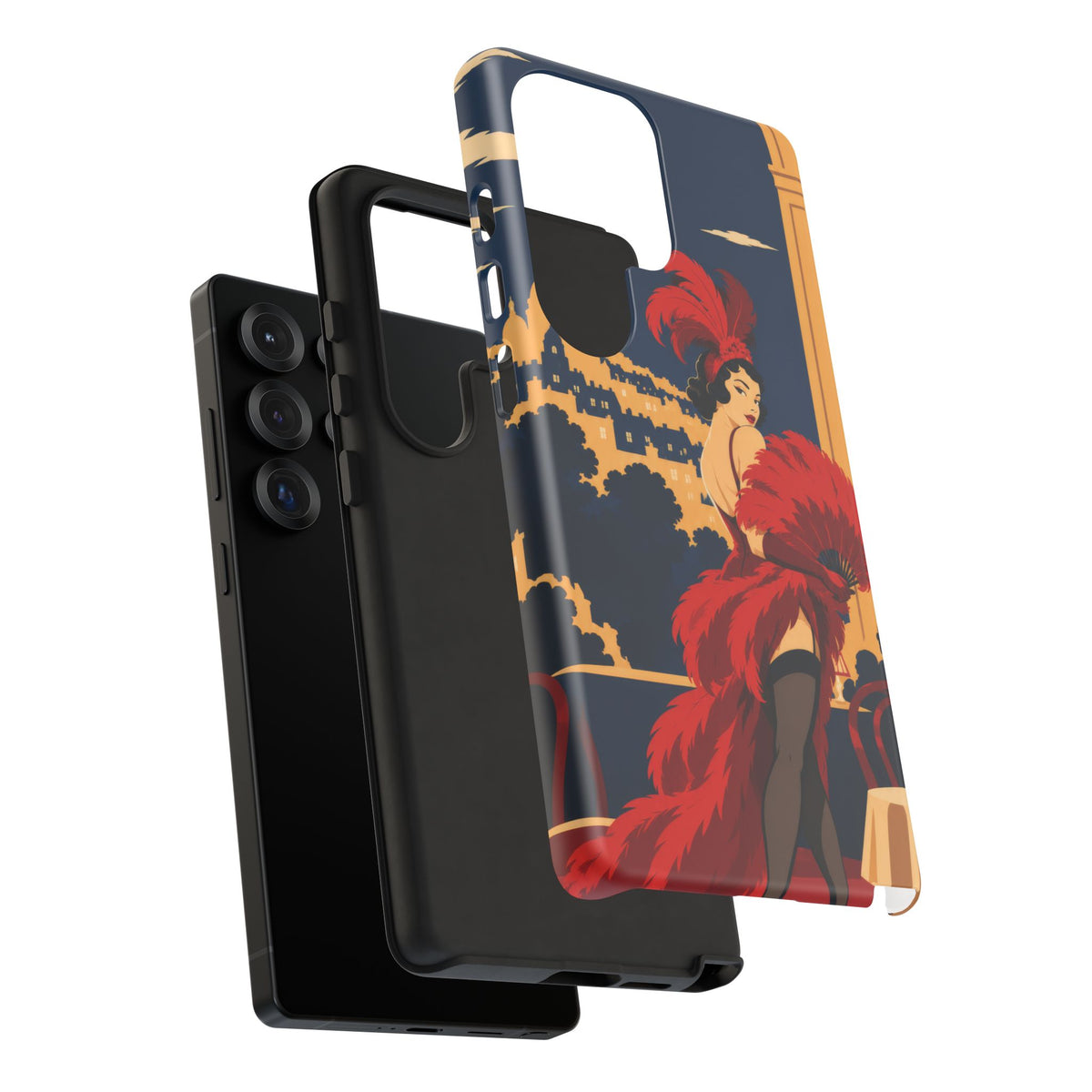 Moulin Rouge Dancer — Velvet Encore Samsung Galaxy Tough Case | cabaret dancer