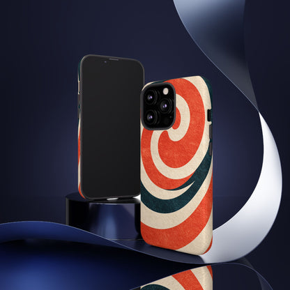 Ember Spiral iPhone Tough Phone Case
