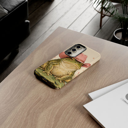 Cowboy Frog Samsung Galaxy Tough Case | Pink Hat Bullfrog