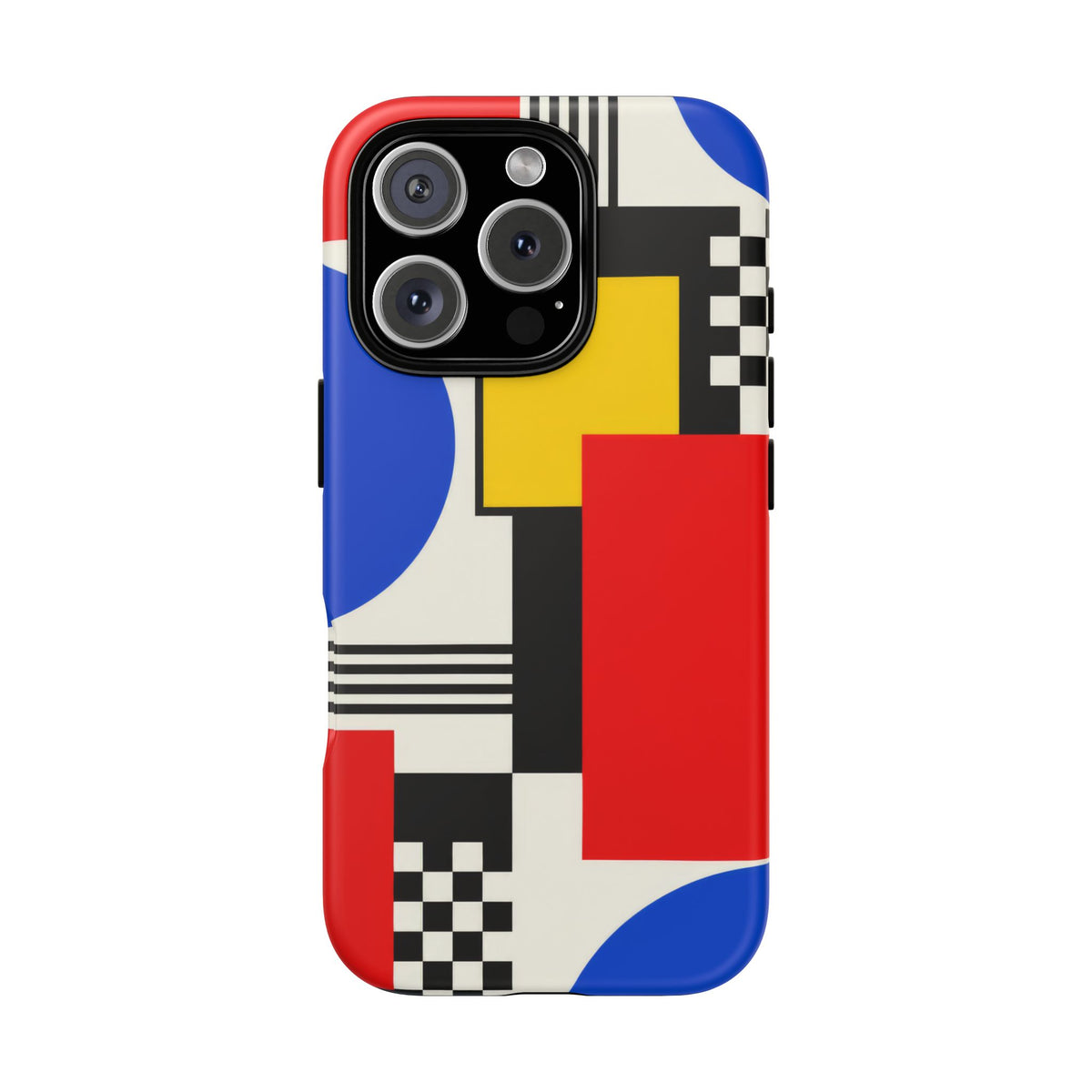 Primary Frequency iPhone Tough Case | Primary Color Geometry