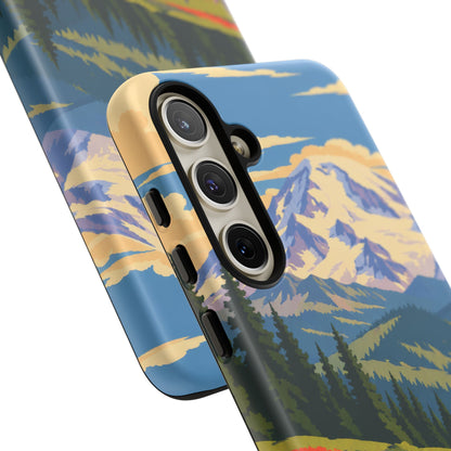 Mount Rainier — Meadow Radiance Samsung Galaxy Tough Case