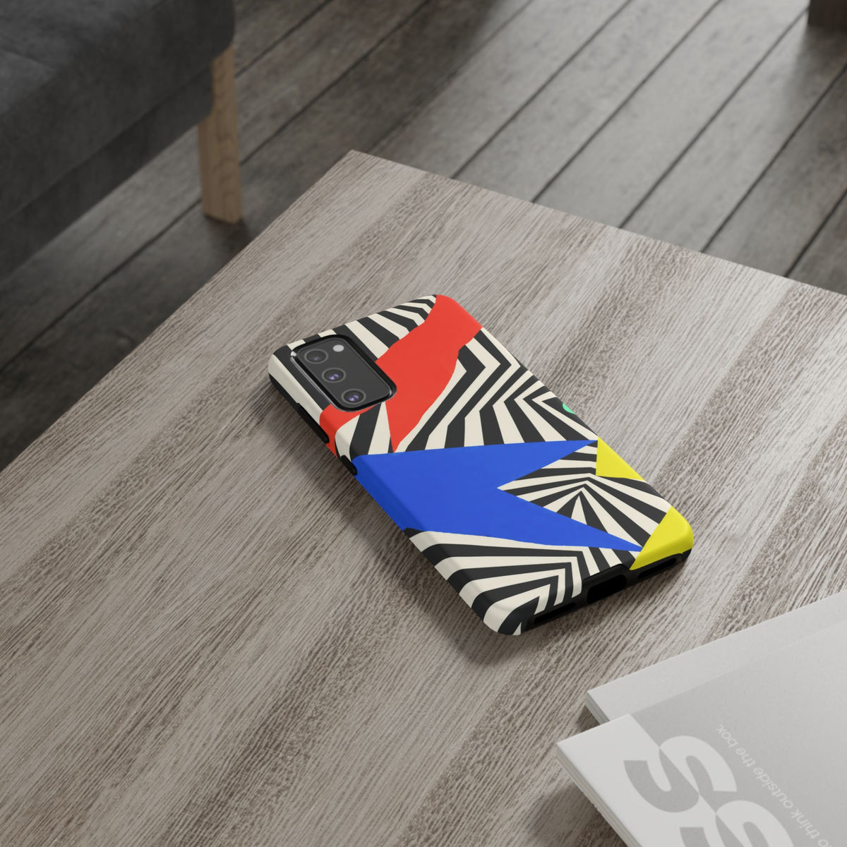 Broken Signal Samsung Galaxy Tough Case | Optical Stripe Art