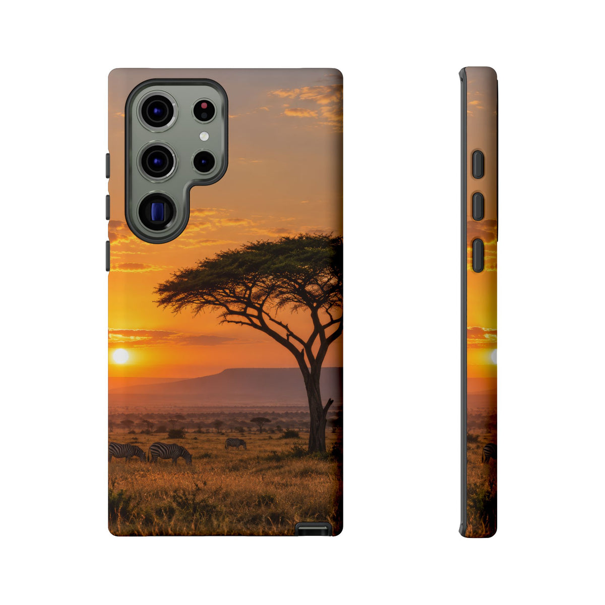 Amber Acacia Samsung Galaxy Tough Case | african sunset