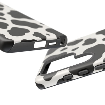 Classic Holstein Samsung Galaxy Tough Case | Black & White Cow Print