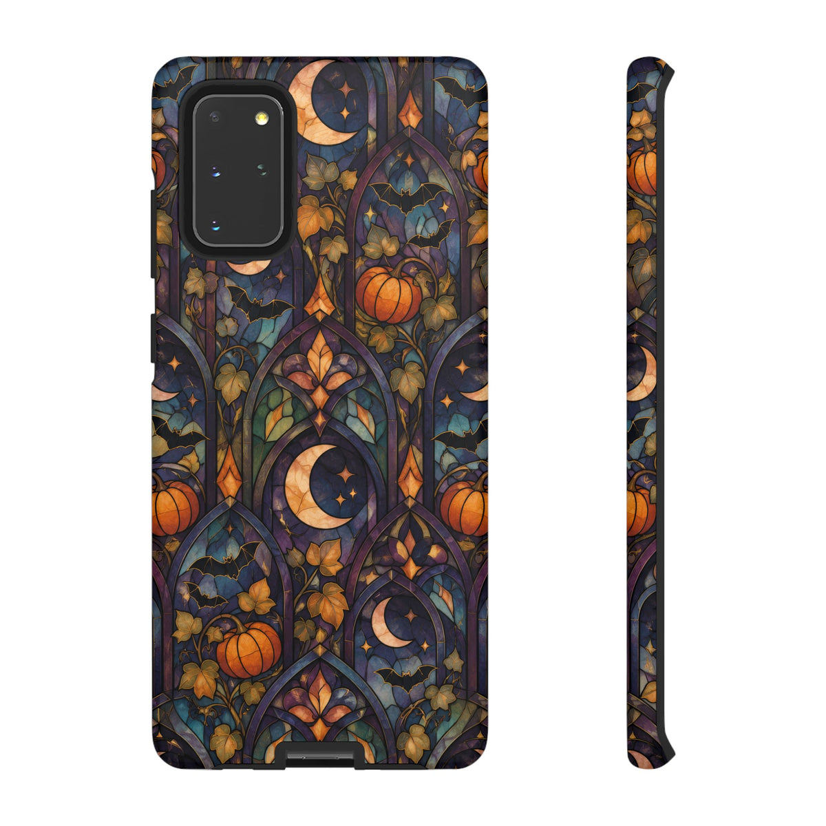 Amber Moon Window Samsung Galaxy Tough Case | celestial halloween