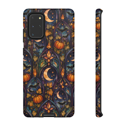 Amber Moon Window Samsung Galaxy Tough Case | celestial halloween