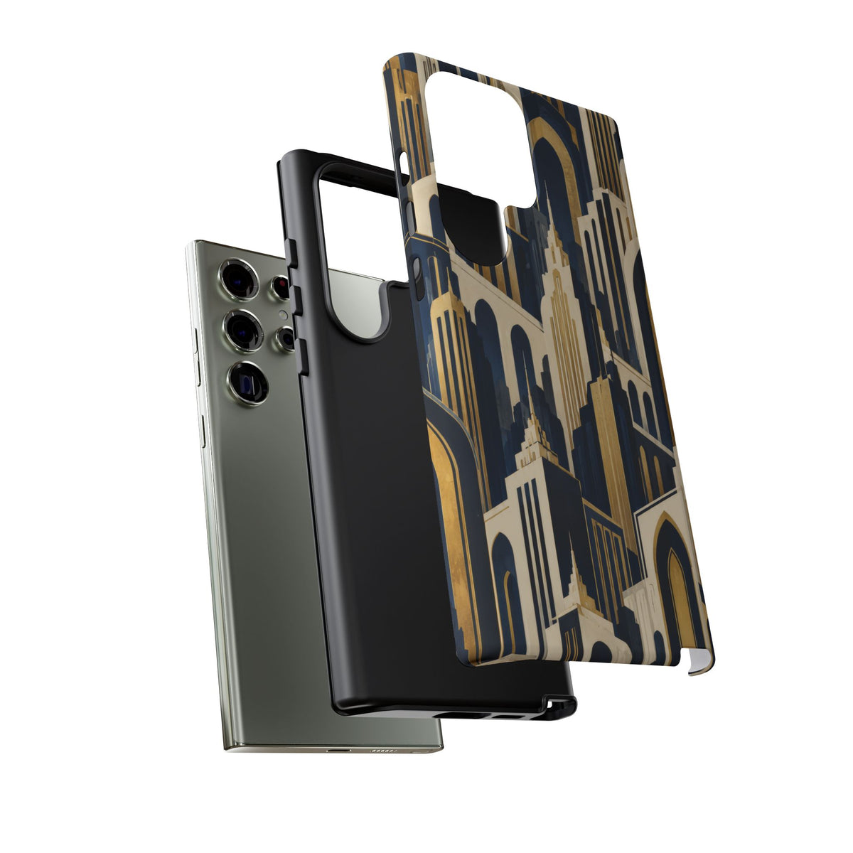 Midnight Metropolis Samsung Galaxy Tough Case | art deco